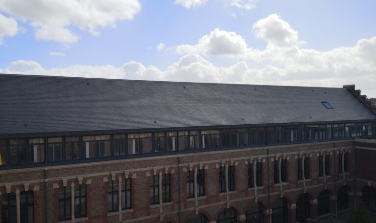 Vue bâtiment à Amiens - toiture