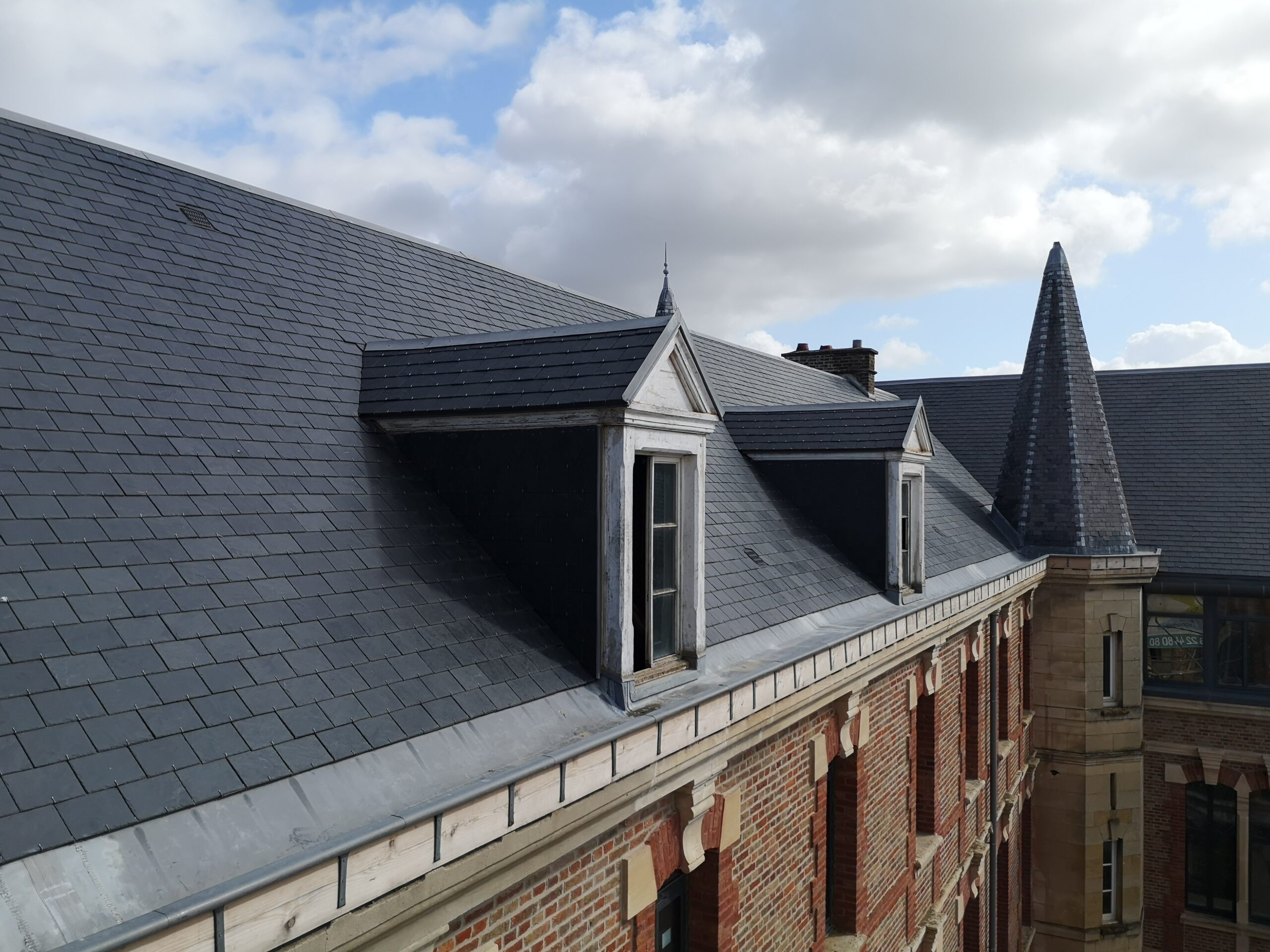 Réalisation d'une toiture neuve en tuile