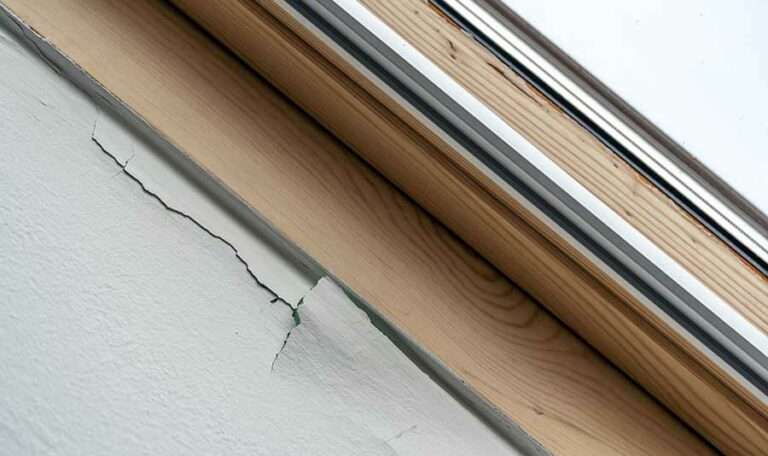 humidit&eacute; autour d'une fen&ecirc;tre